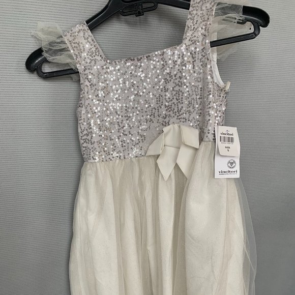 Sequins Party Dress for girls Size 5-7 - Picture 1 of 2